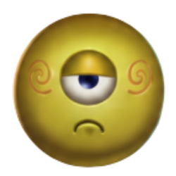 Gelbes einäugiges Alien Symbol im Reactoonz 2 Slot