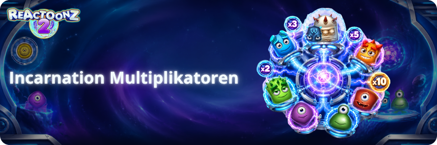 Reactoonz 2 Incarnation Multiplikatoren